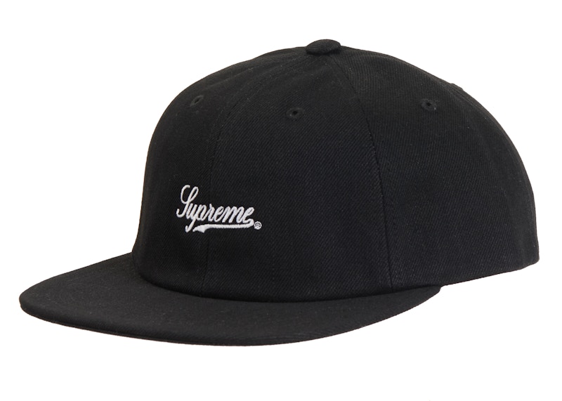 Supreme Script Logo 6 Panel SS24 Blue Plaid - SS24 - US