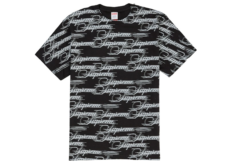 Supreme Script Tee (FW26) Black