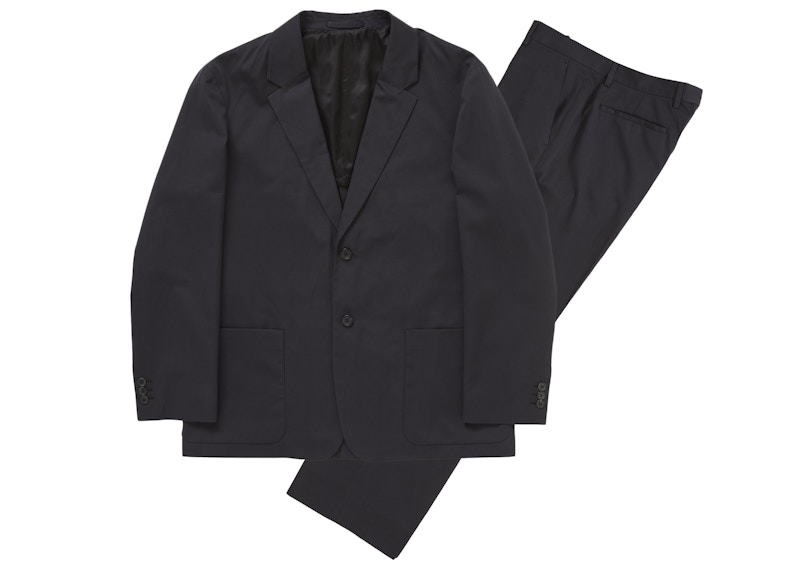Pre-owned Supreme Men's  Sea Island Cotton Suit In Black