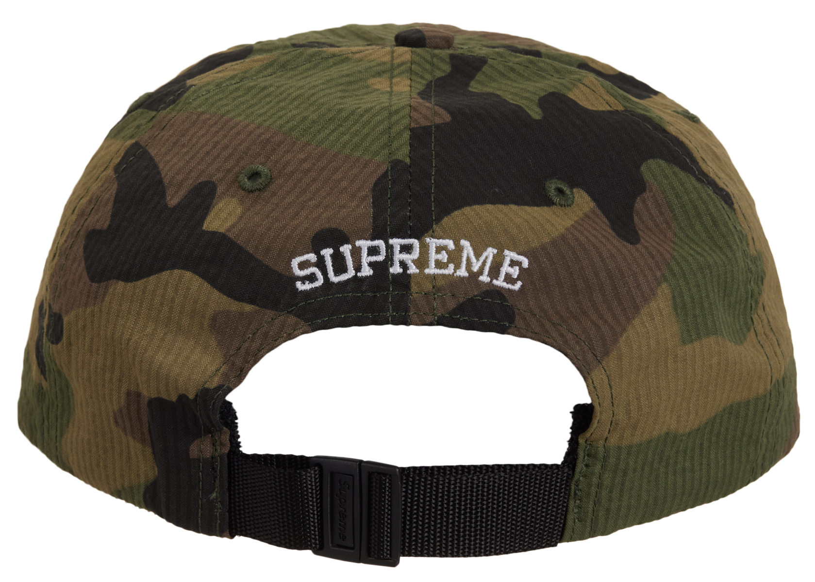 Supreme Seersucker S Logo 6 Panel Woodland Camo - SS24 - GB