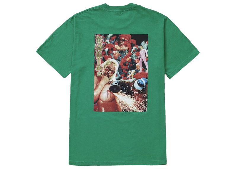 Supreme Sekintani La Norihiro Boobies Tee Green 男士- SS19 - TW