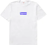 Box logo t-shirt Supreme White size S International in Cotton - 21096014