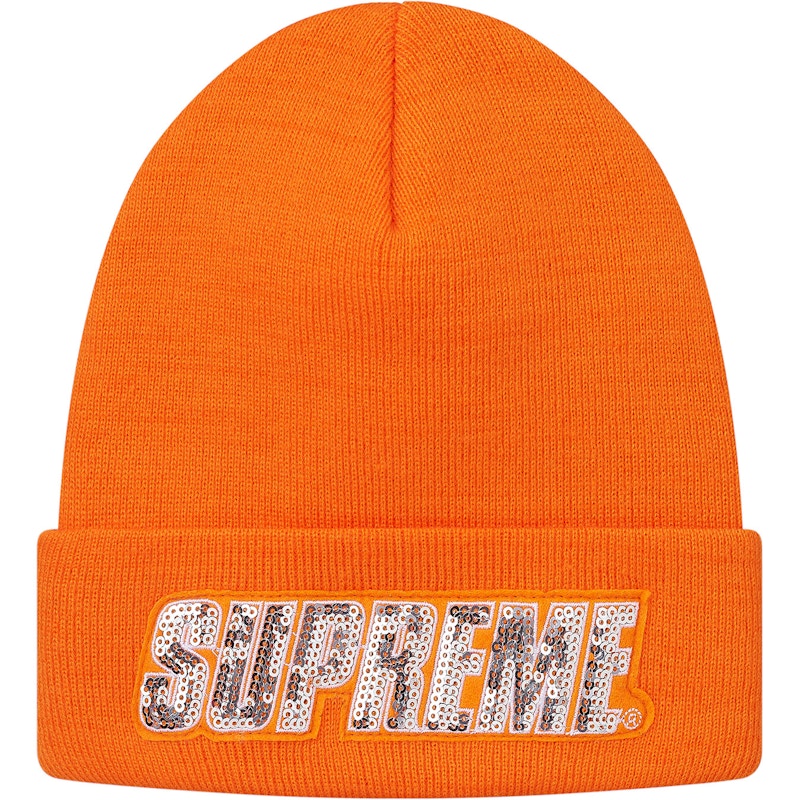 supreme sequin beanie