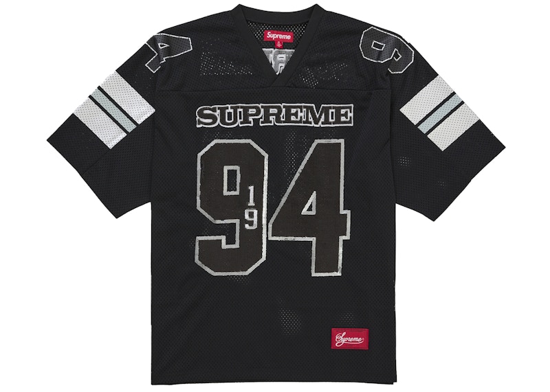 新品M／Supreme Bones Football Jersey \"Black Supreme Bones Football Jersey (FW25) BLACK - SIZE XXL IN