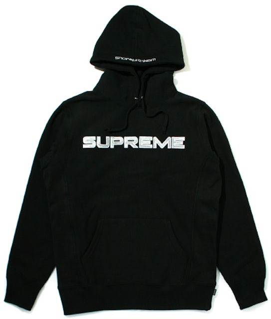 Supreme X Champion Hooded Sweatshirt Black Men's - SS17 - US