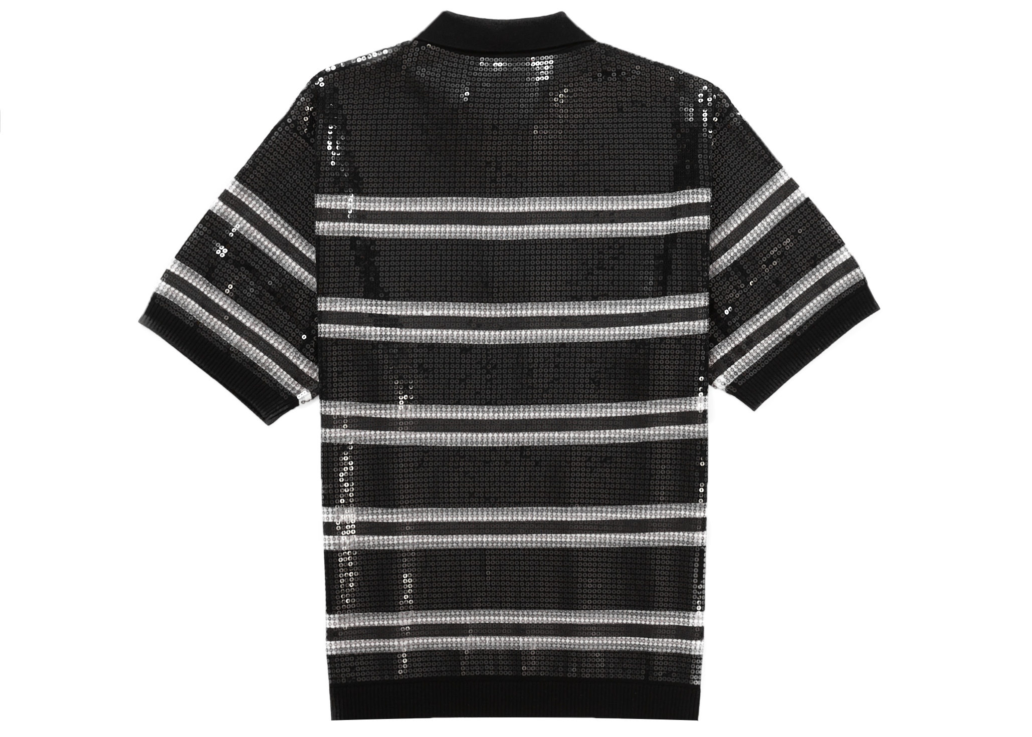BE:FIRST着用 Supreme Sequin Stripe Polo LSHUNTO