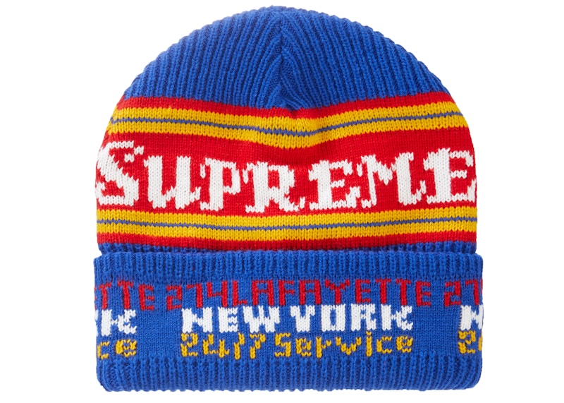 Supreme Service Beanie Royal - FW19 - US