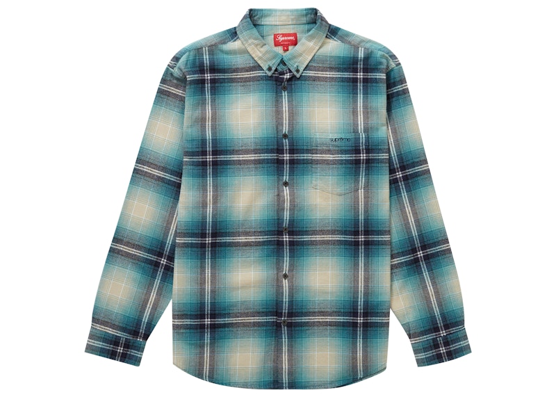 Supreme Shadow Plaid Flannel Shirt | eclipseseal.com