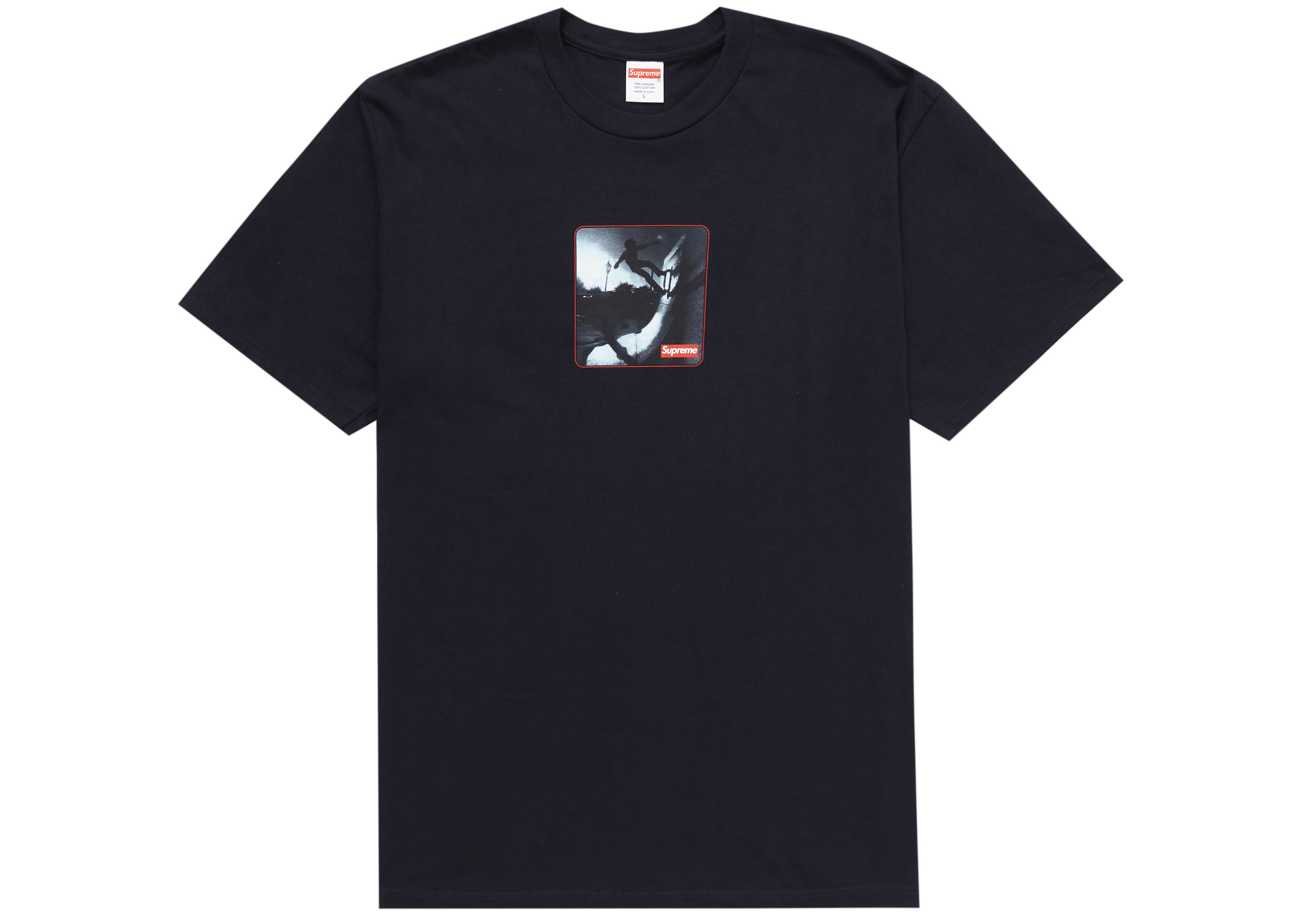 Supreme Shadow Tee (SS24) Navy Men's - SS24 - US