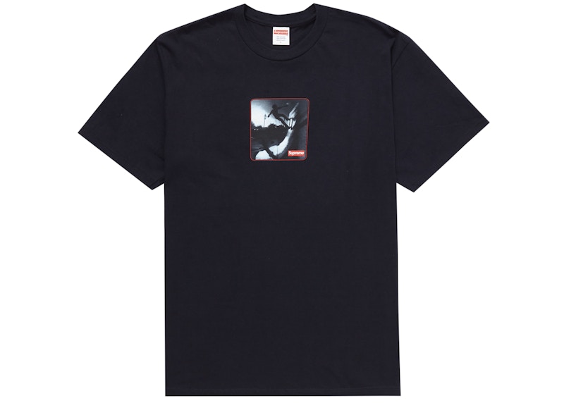 Supreme Shadow Tee Navy Men's - FW21 - US