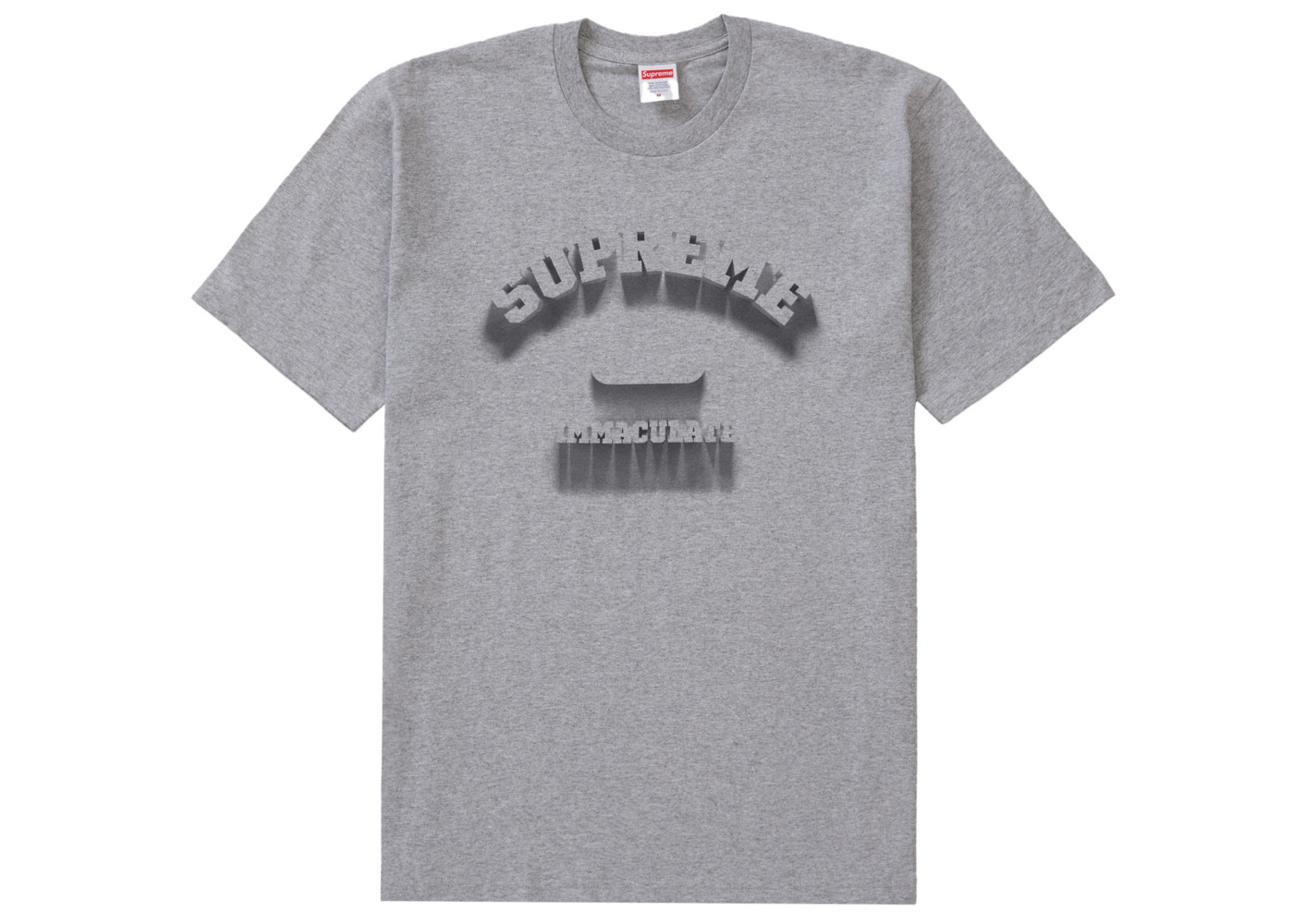 Supreme Shadow Tee (SS24) Grey Men's - SS24 - US
