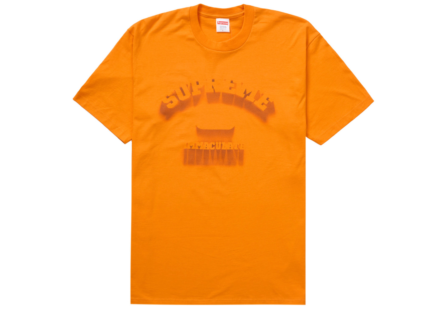 Supreme Shadow Tee (SS24) Orange Men's - SS24 - US