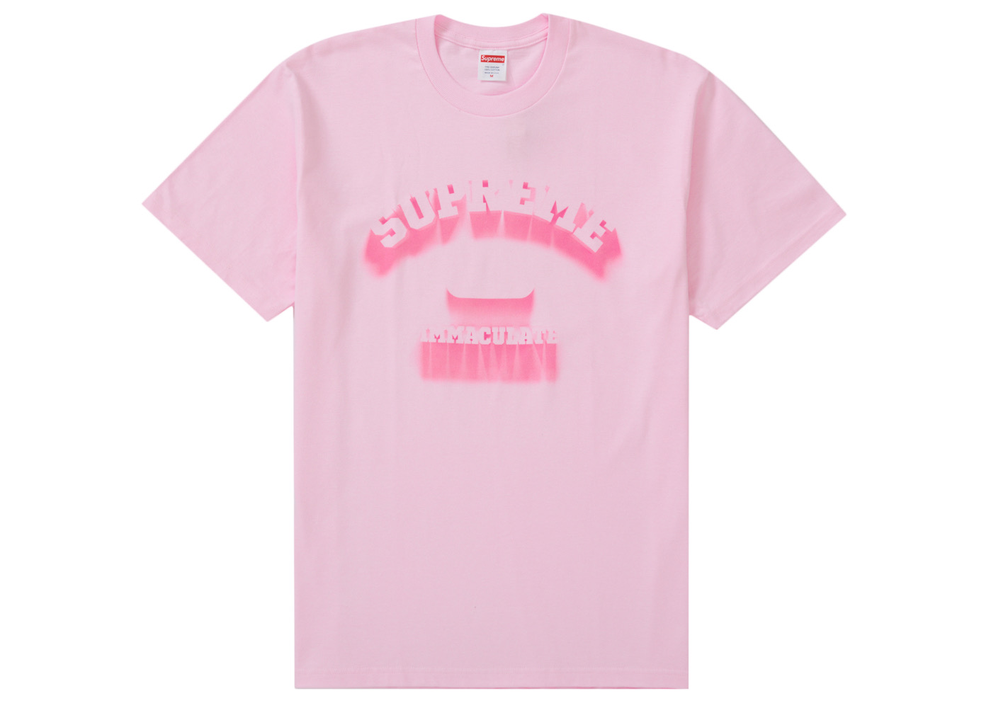 Supreme Shadow Tee (SS24) Pink Men's - SS24 - US