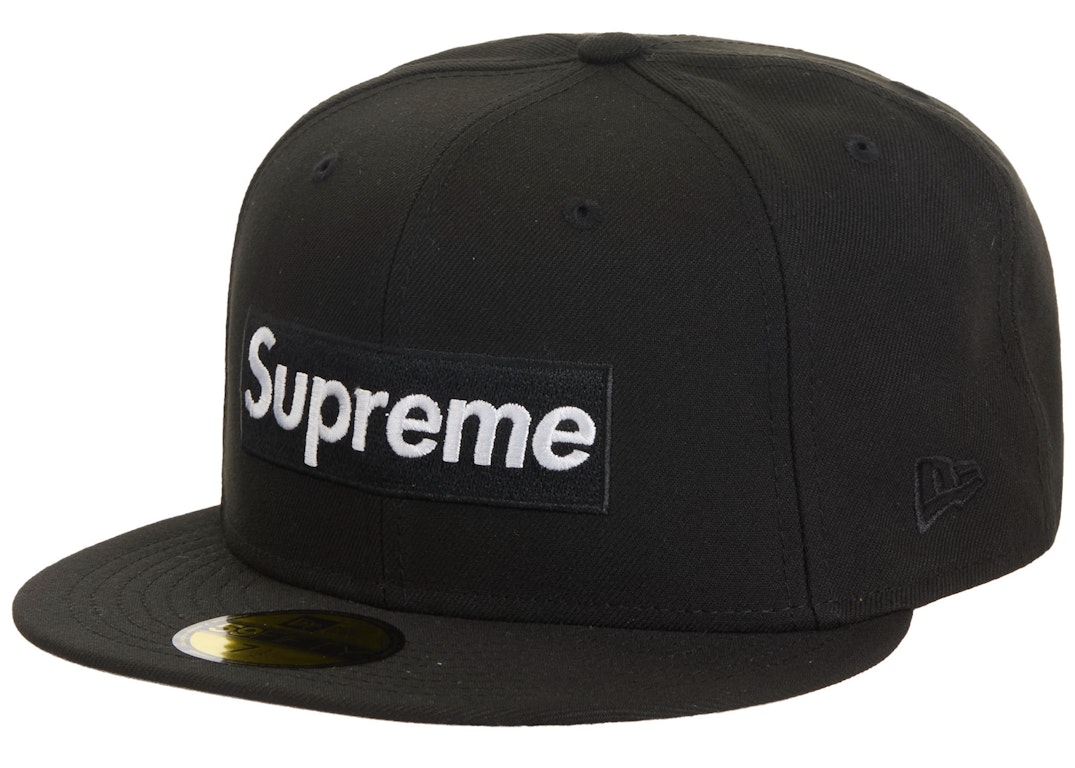 Pre-owned Supreme Sharpie Box Logo New Era Fitted Cap Black
