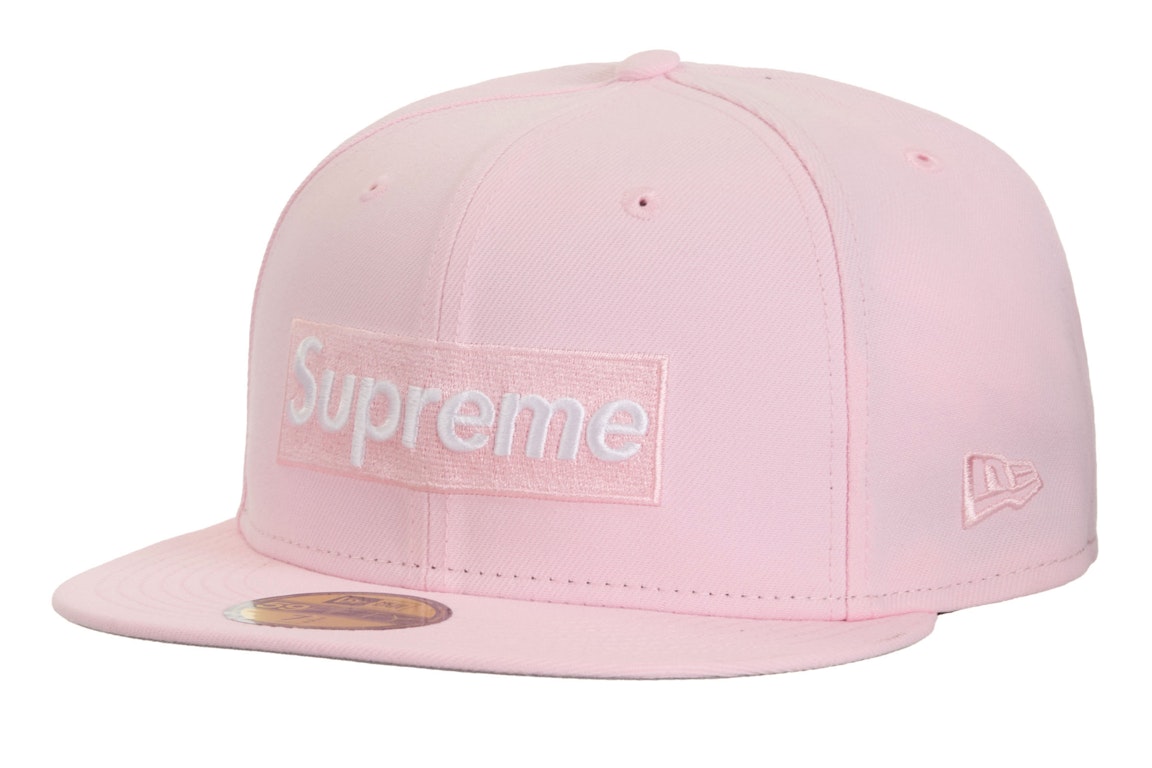 Pre-owned Supreme Sharpie Box Logo New Era Fitted Cap Pink