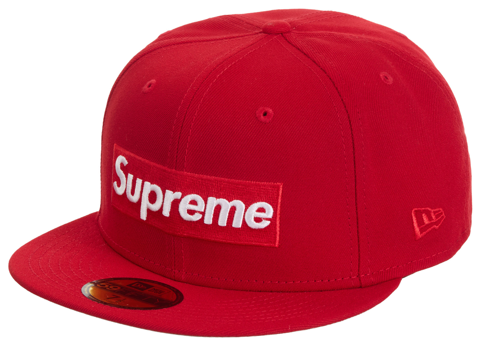 Supreme Sharpie Box Logo New Era Fitted Cap Red