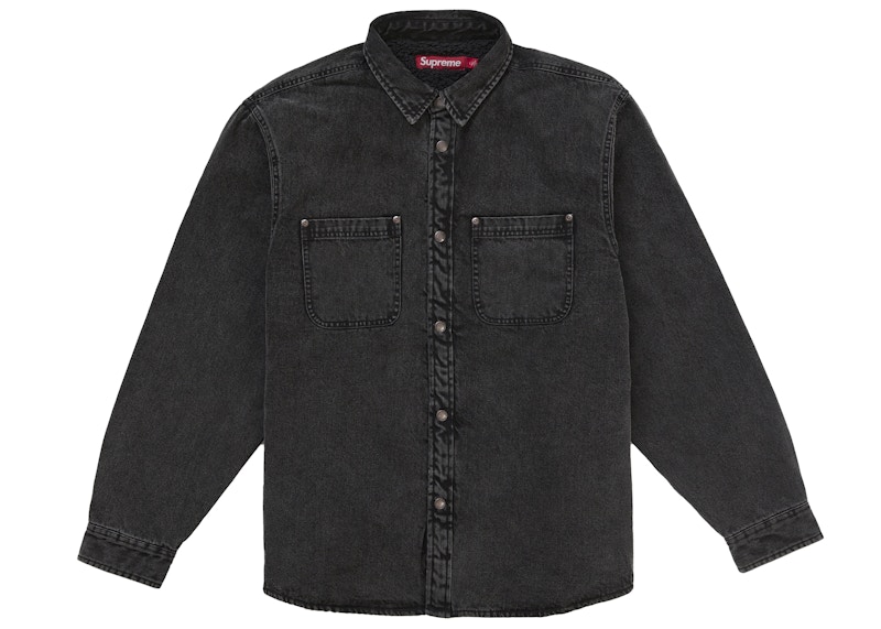 美品Supreme Shearling Lined FlannelSHIRT M Supreme Shearling Lined Flannel Shirt (FW22) - $148