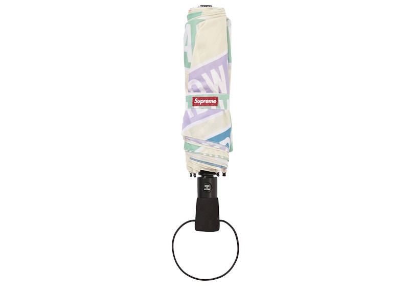 Supreme ShedRain Street Signs Umbrella Natural - SS21 - GB