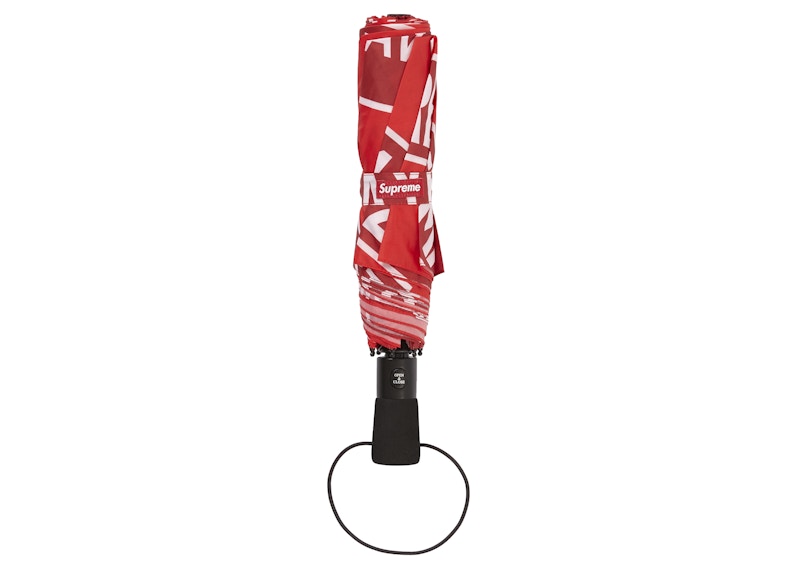 Supreme ShedRain Street Signs Umbrella Red - SS21 - GB