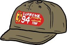 Supreme $ Patch 6-Panel Yellow - SS23 - US