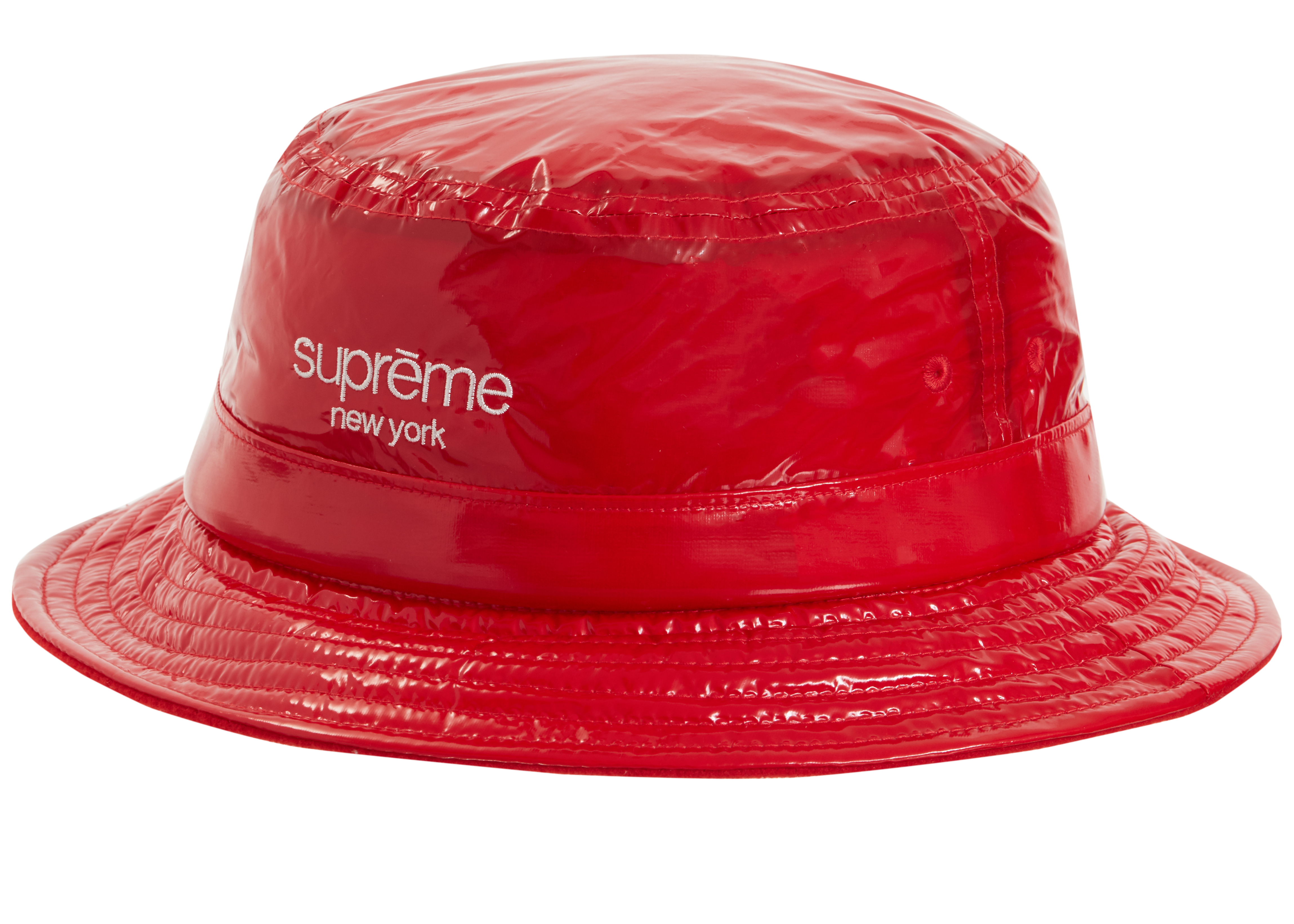 Supreme Shiny Nylon Crusher Red - FW19