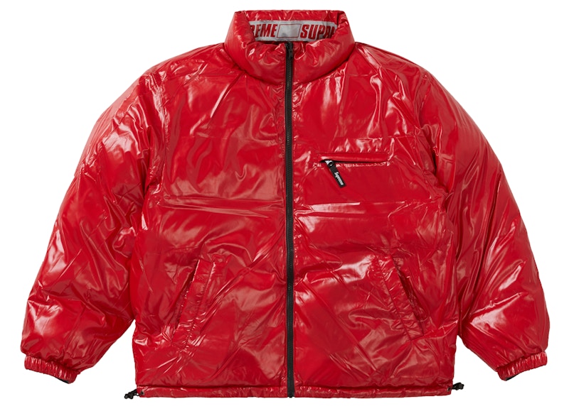 Supreme Shiny Reversible Puffy Jacket/S-