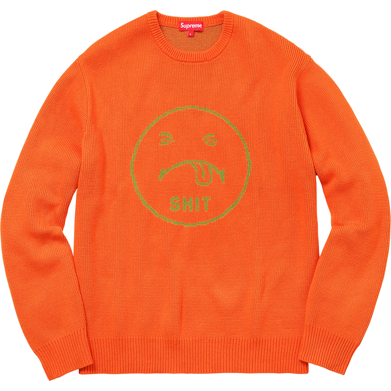 Supreme Shit Sweater Orange