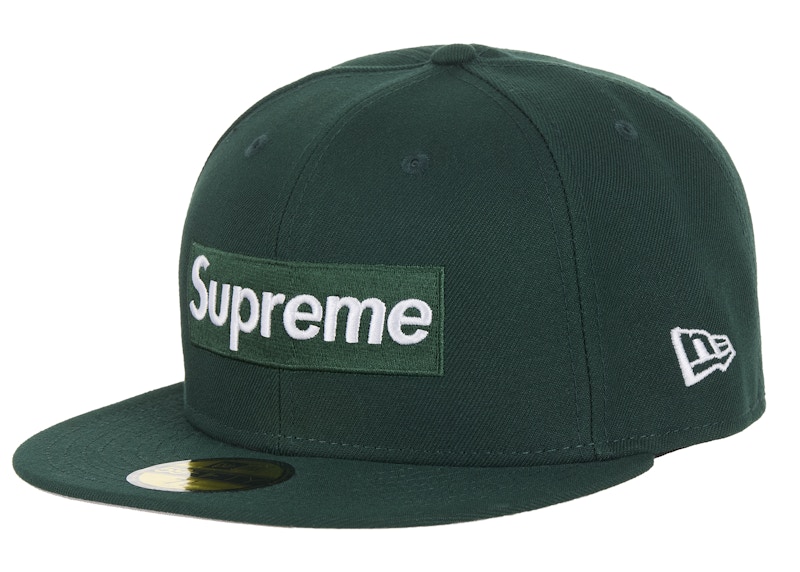 Supreme Shop Box Logo New Era 59Fifty Fitted Hat Green - SS26 - US