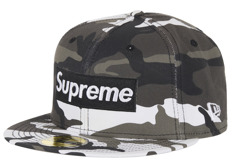 Supreme Shop Box Logo New Era 59Fifty Fitted Hat Snow Camo - SS26 - JP