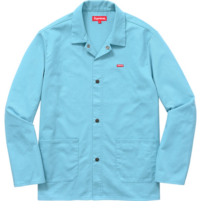 Supreme Shop Jacket Baby Blue 男装- SS17 - CN