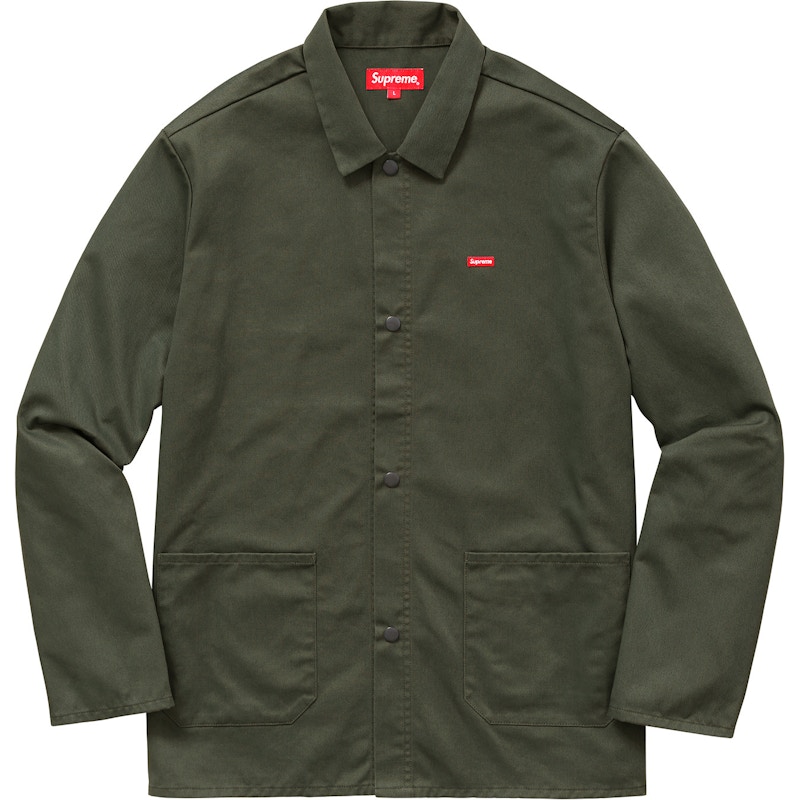 Supreme Shop Jacket Olive Men's - FW17 - US