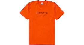 Supreme Shop Tee Orange