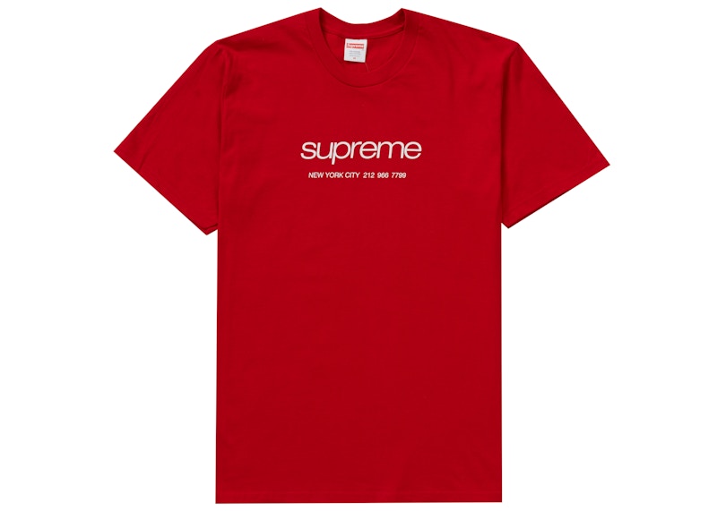 Supreme Shop Tee Light Purple