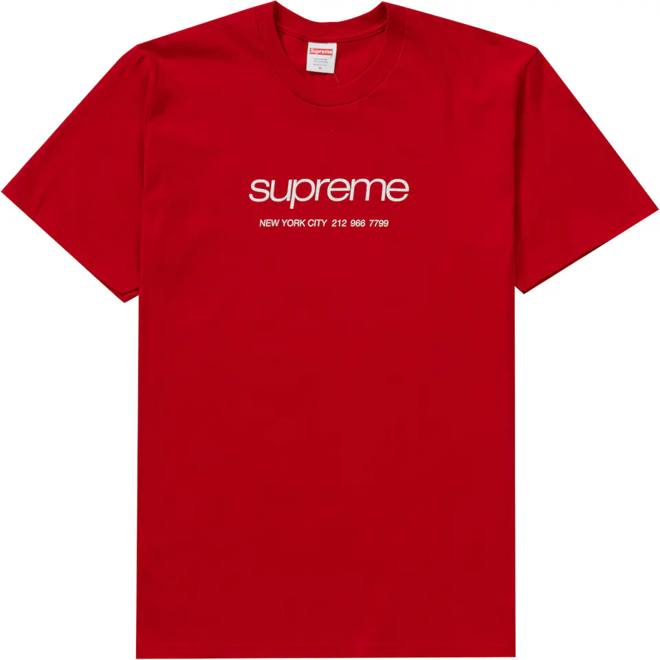 Supreme Shop Tee Red Men's - SS20 - US