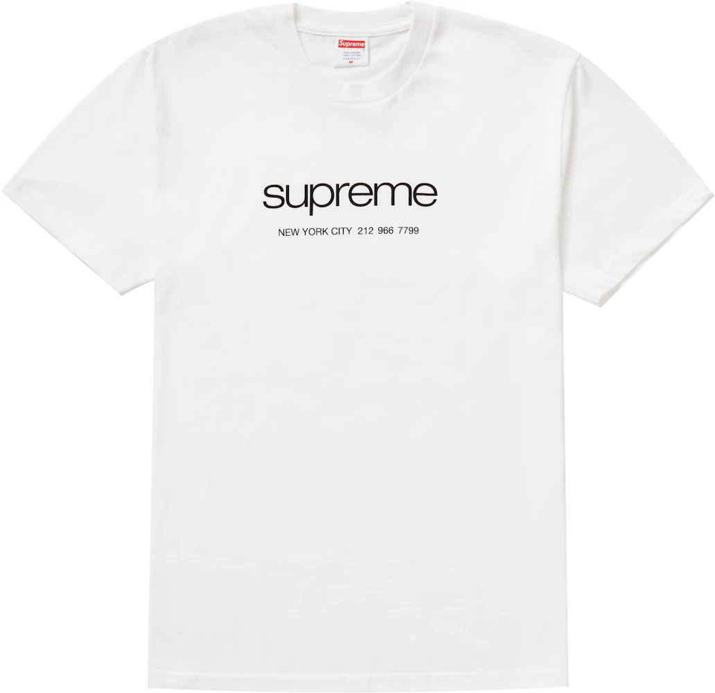 Supreme Shop Tee White Men's - SS20 - US