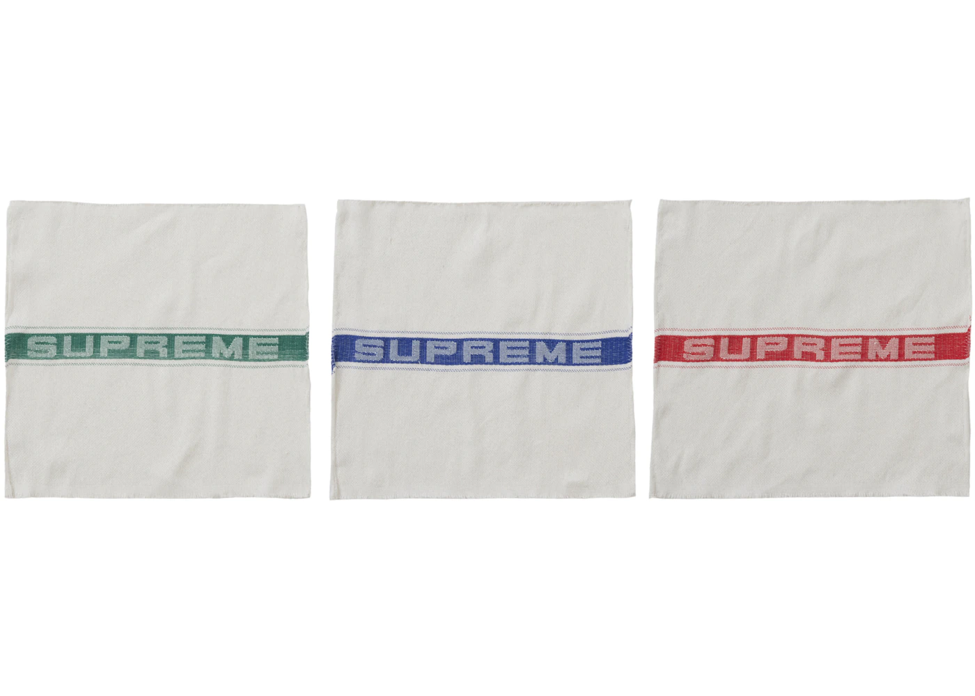Supreme Shop Towel (Set of 3) Multicolor SS25 US