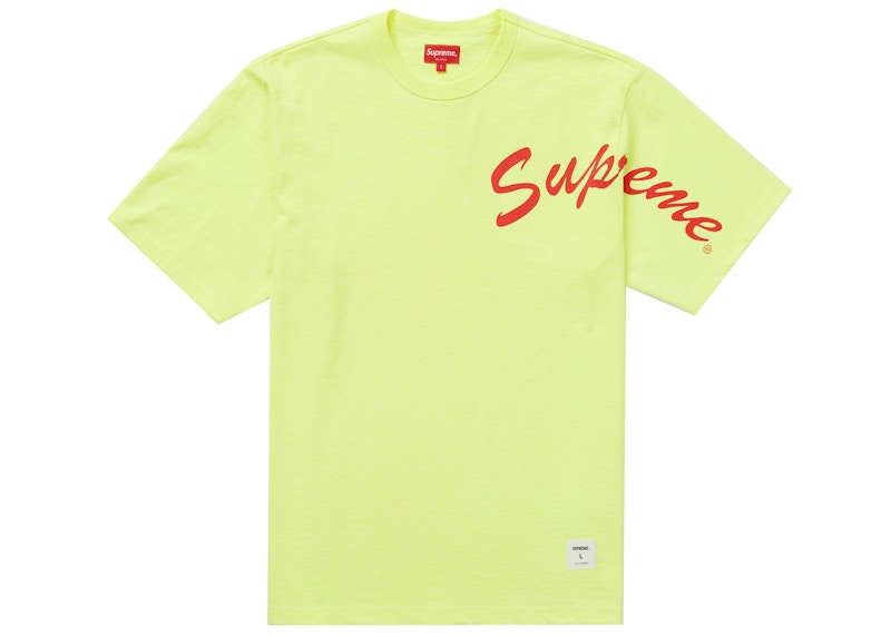 Supreme Block Arc S/S Top Heather Grey Men's - SS23 - US