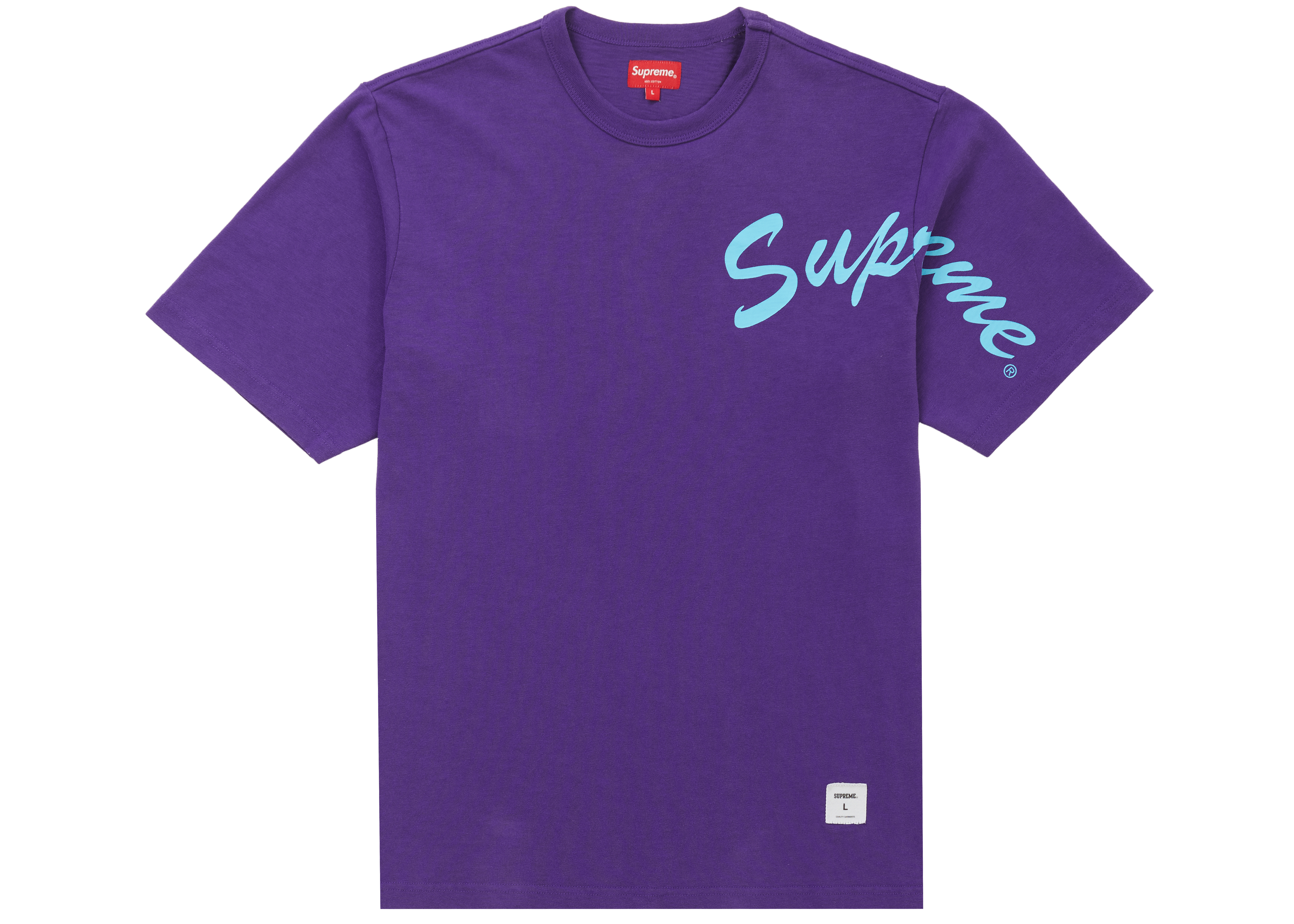 【取扱店】Supreme Shoulder Arc S/S Top ネイビー　新品 Tシャツ/カットソー(半袖/袖なし)