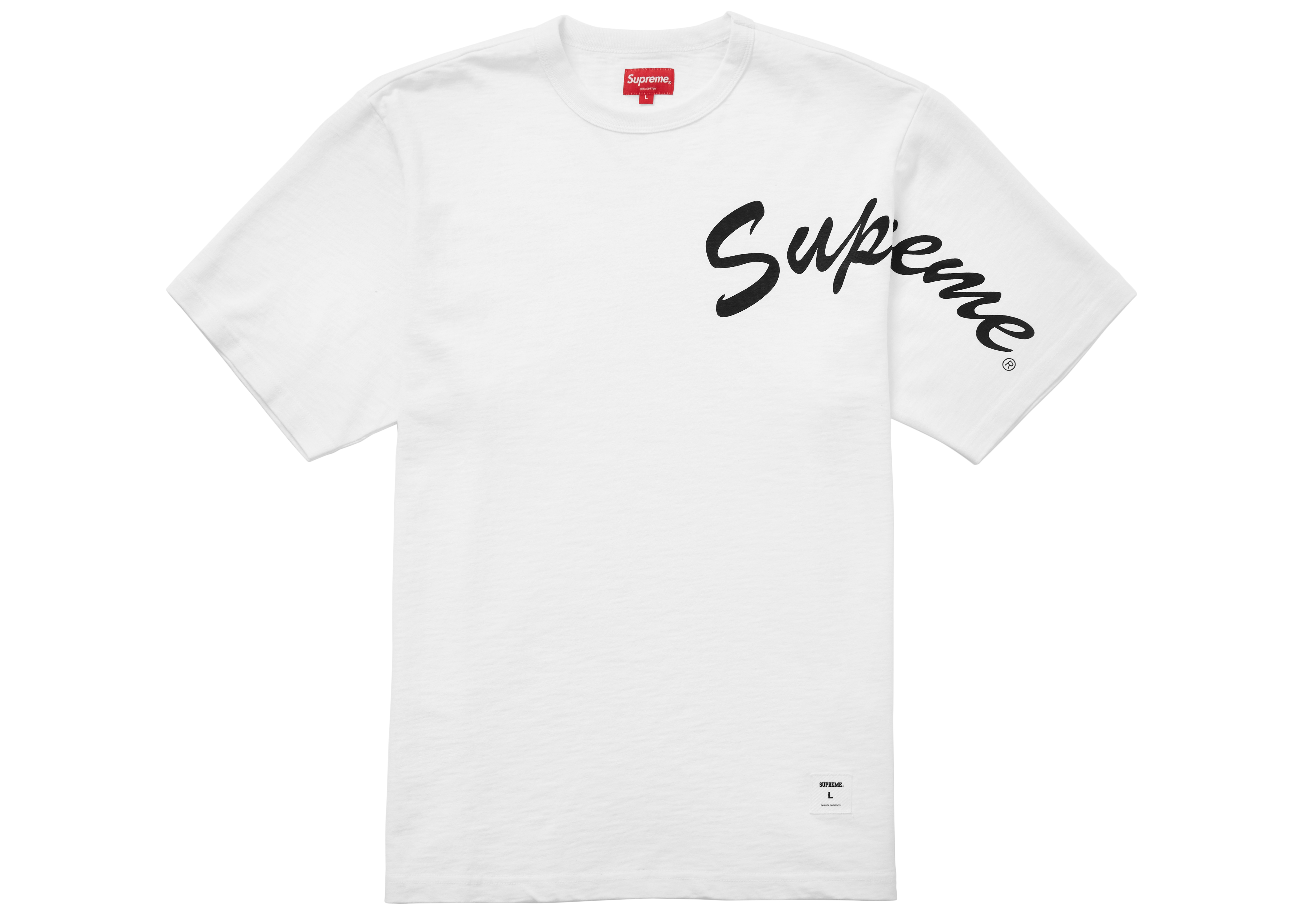 Supreme Shoulder Arc S/S Top White