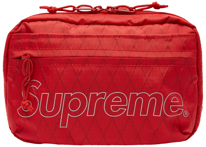 バッグSupreme 18FW Shoulder Bag Black & Red - ショルダーバッグ