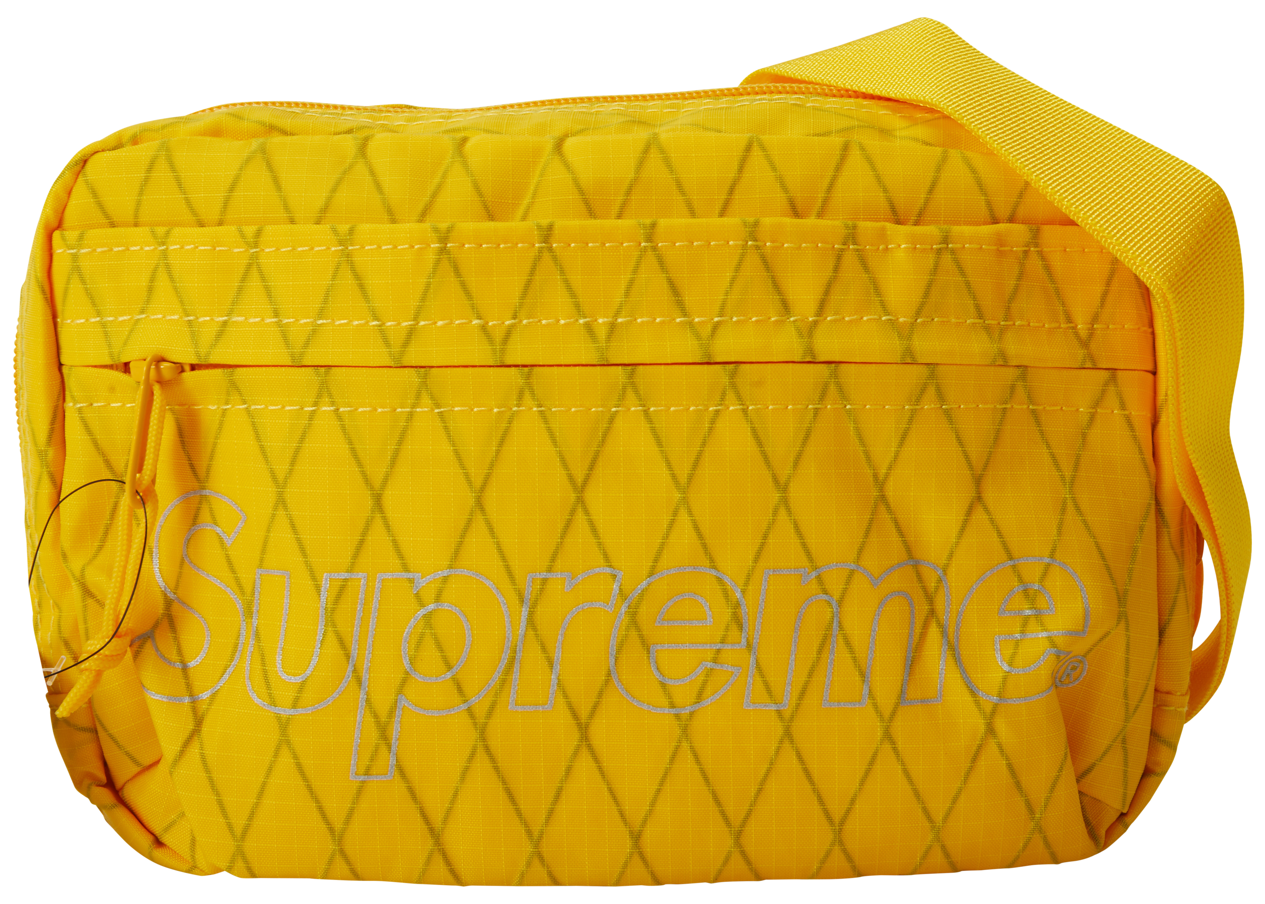 supreme 18AW shoulder bag yellow