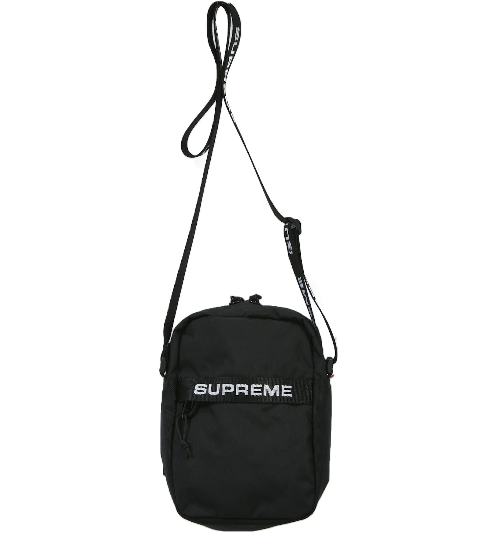 Supreme black small shoulder bag Clearance