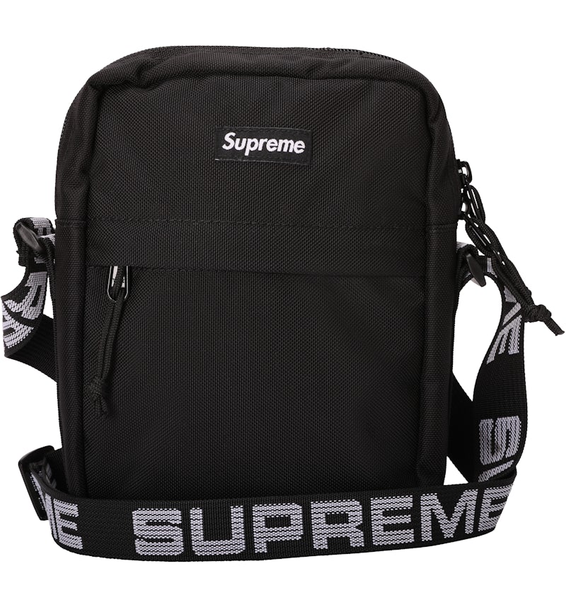 Bolso de hombro Supreme (SS18) en negro SS18 MX