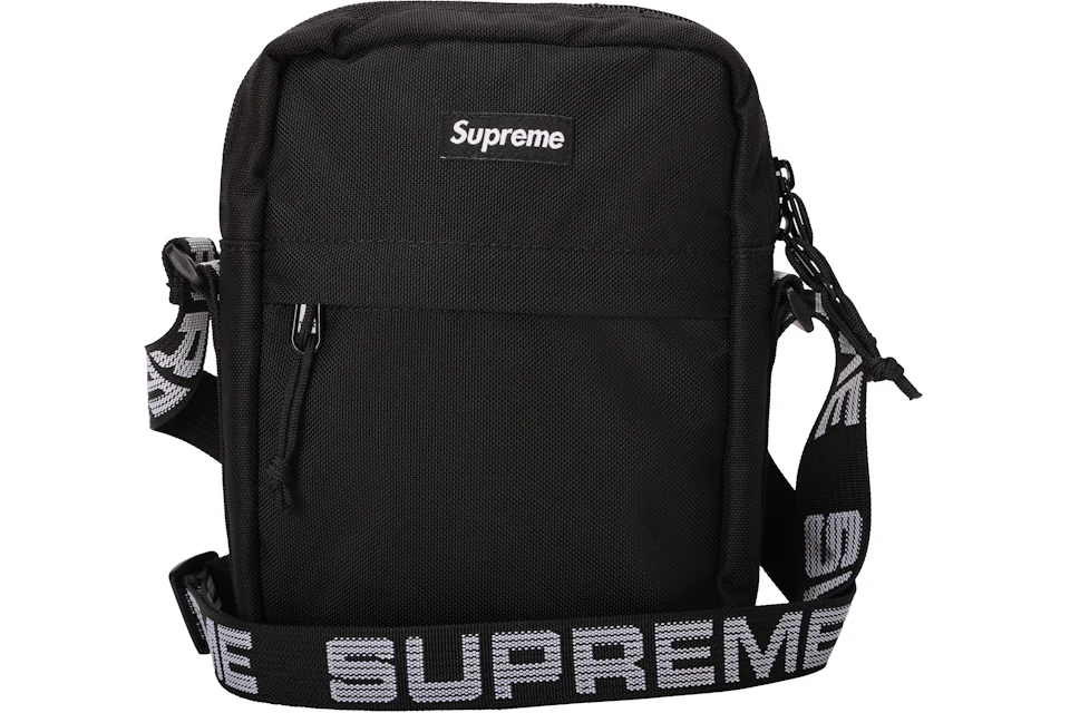 Supreme cross body bag black Clearance