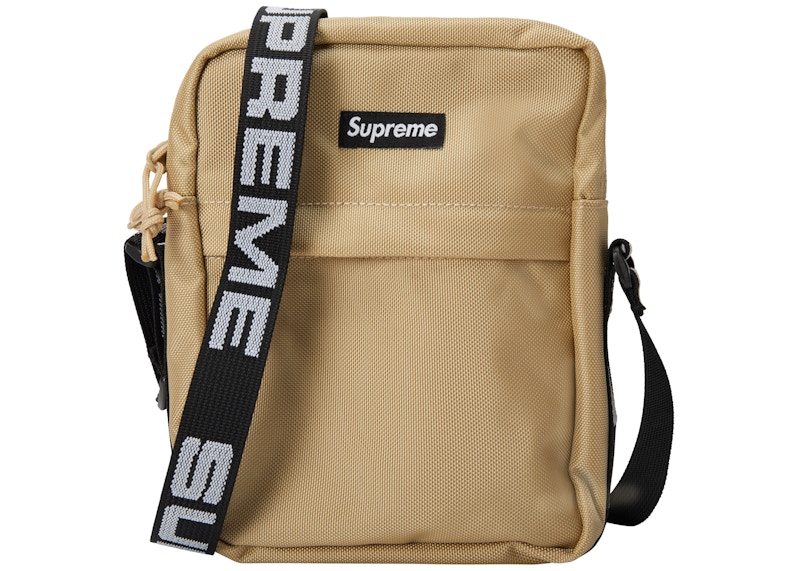 Black supreme outlet shoulder bag ss18