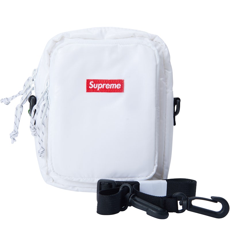 Supreme Shoulder Bag White FW17 US