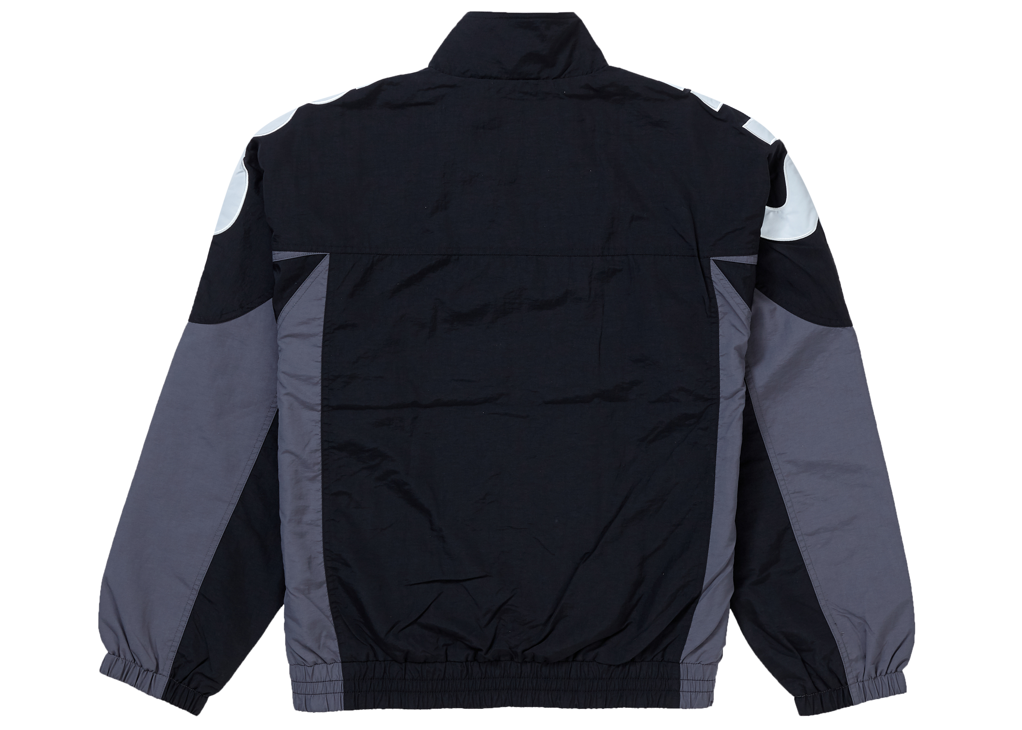 Supreme Shoulder Logo Track Jacket Black Men's - FW19 - US