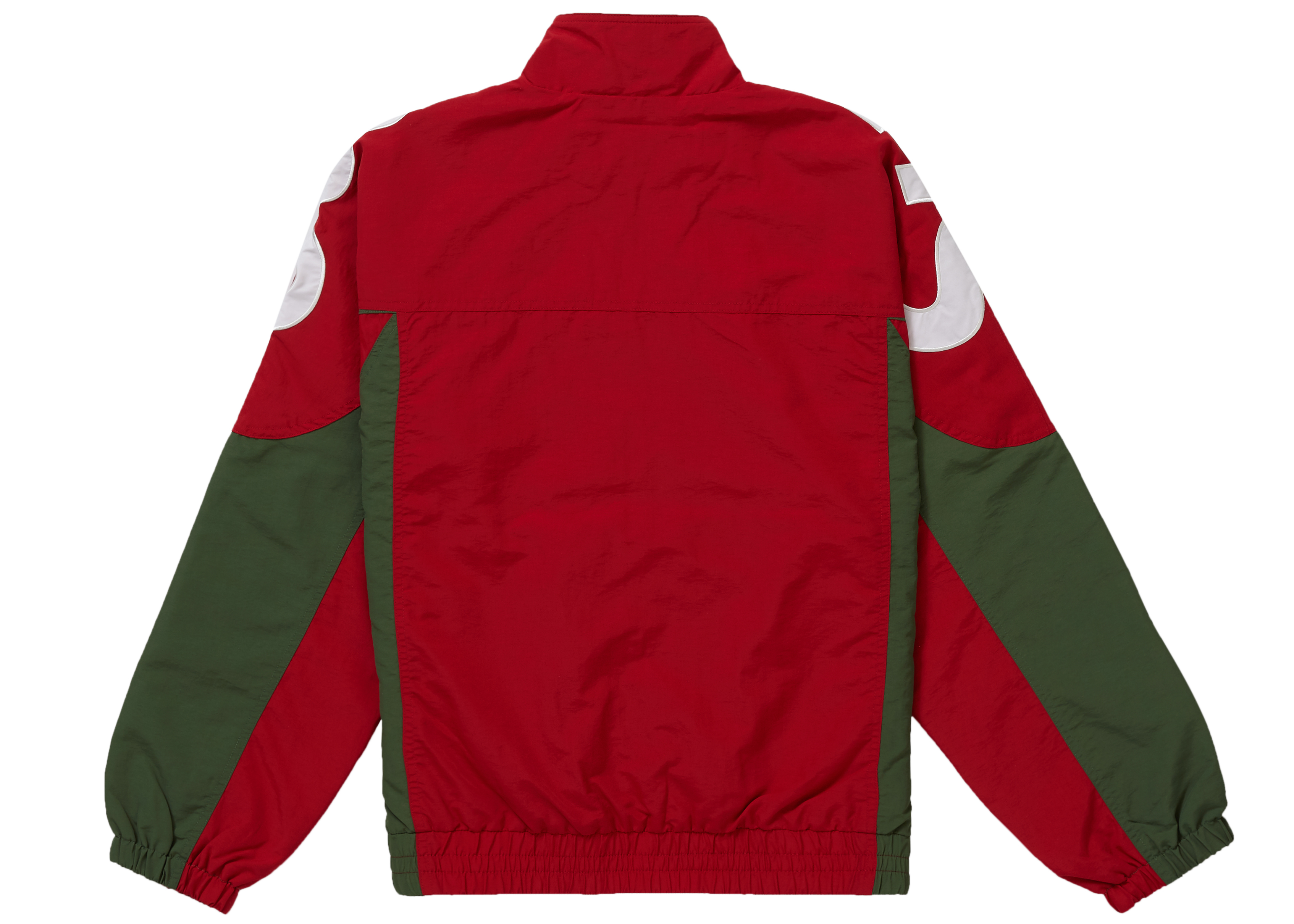 Supreme Shoulder Logo Track Jacket Red Men's - FW19 - US