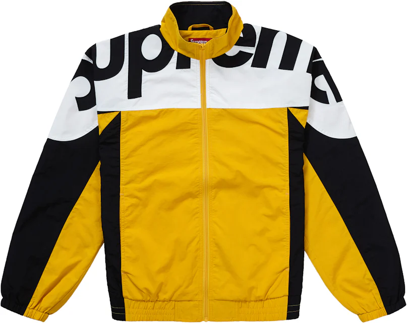 Supreme Shoulder Logo Track Jacket Gold Men's - FW19 - US