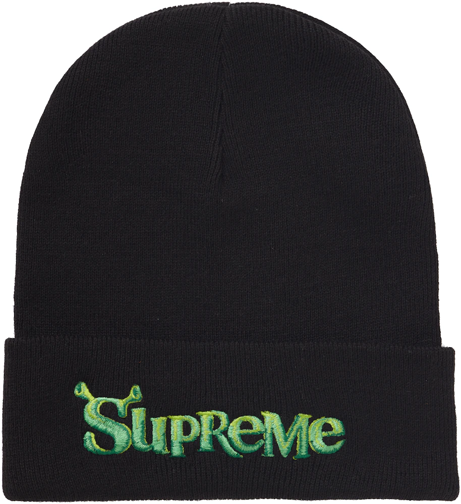 Shrek Supreme — Snapback Hat Black/True Red